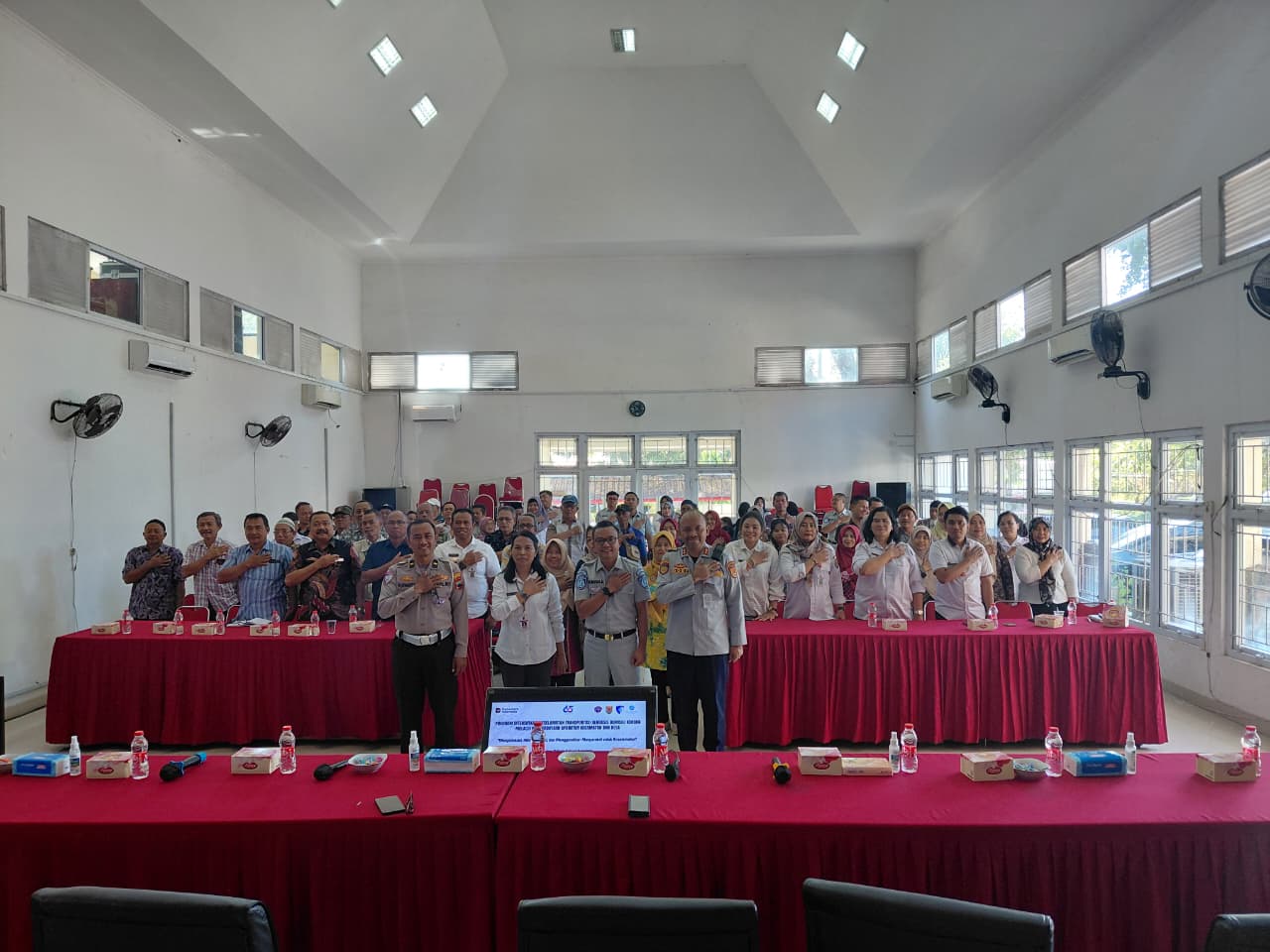 Jasa Raharja Bersama Polrestabes Dan Dinas Perhubungan Gelar Program Intensifikasi Keselamatan Transportasi Di Kecamatan Pedurungan