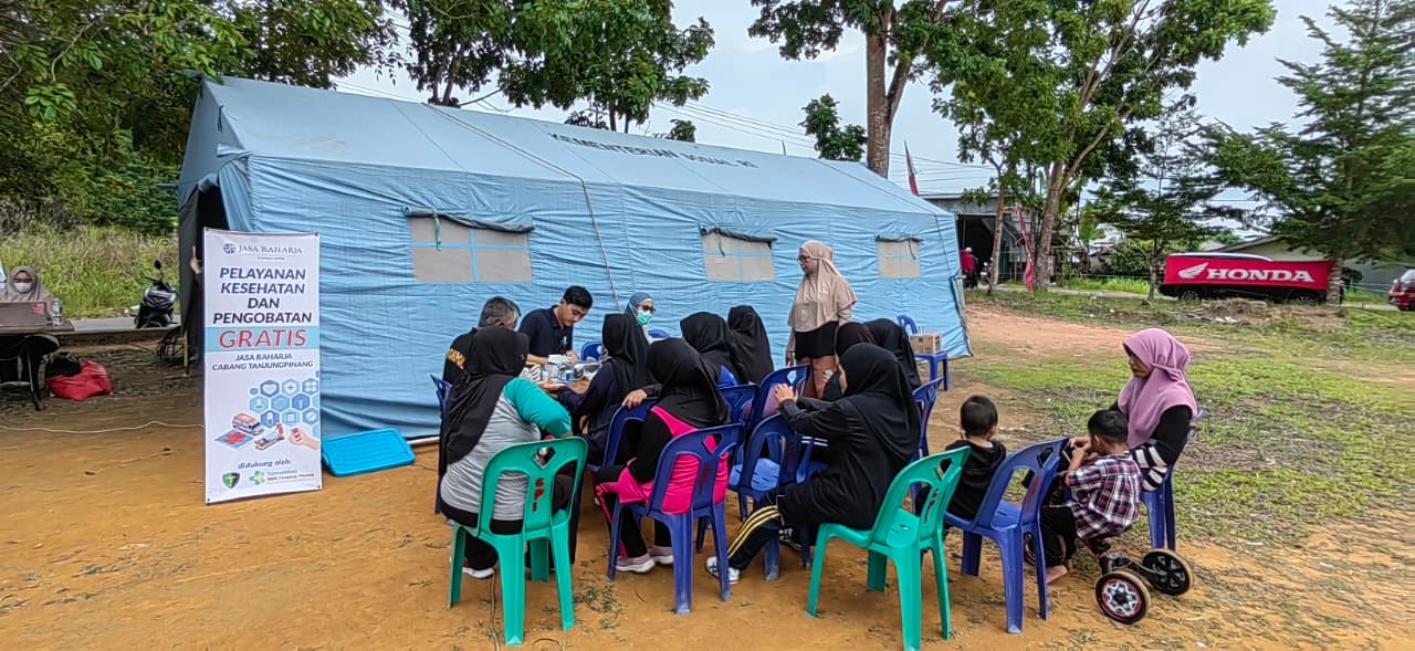 Jasa Raharja Tanjungpinang Gelar Pemeriksaan Kesehatan Gratis dalam Festival Pelayanan Publik Karang Taruna Batu IX