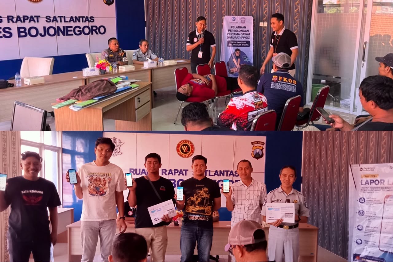 Jasa Raharja Bojonegoro Dorong Peran Aktif Masyarakat dalam Penanganan Awal Kecelakaan Lalu Lintas