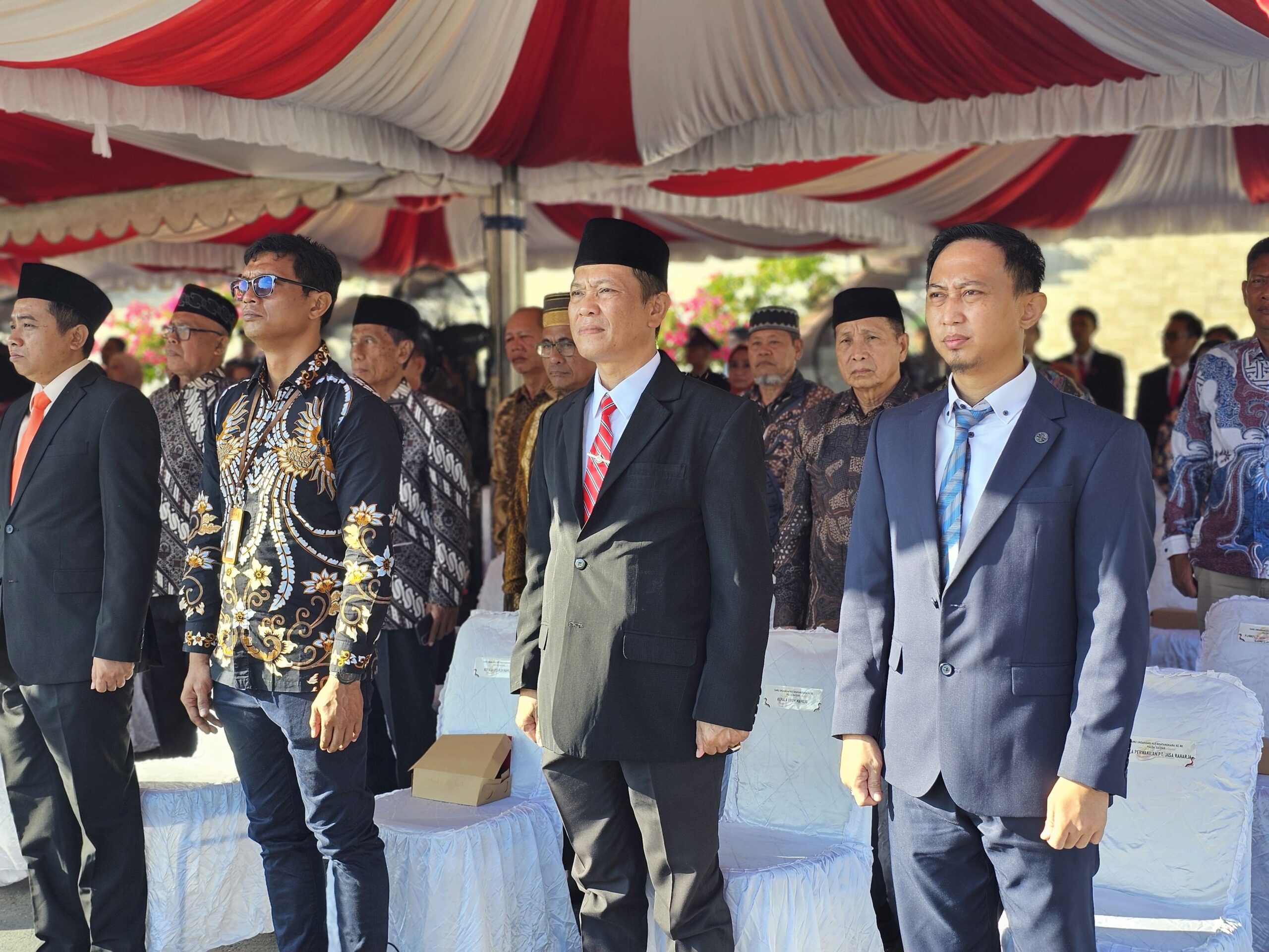 Jasa Raharja Cabang Mamuju Hadiri Peringatan Hari Bhayangkara ke-80 di Polda Sulawesi Barat