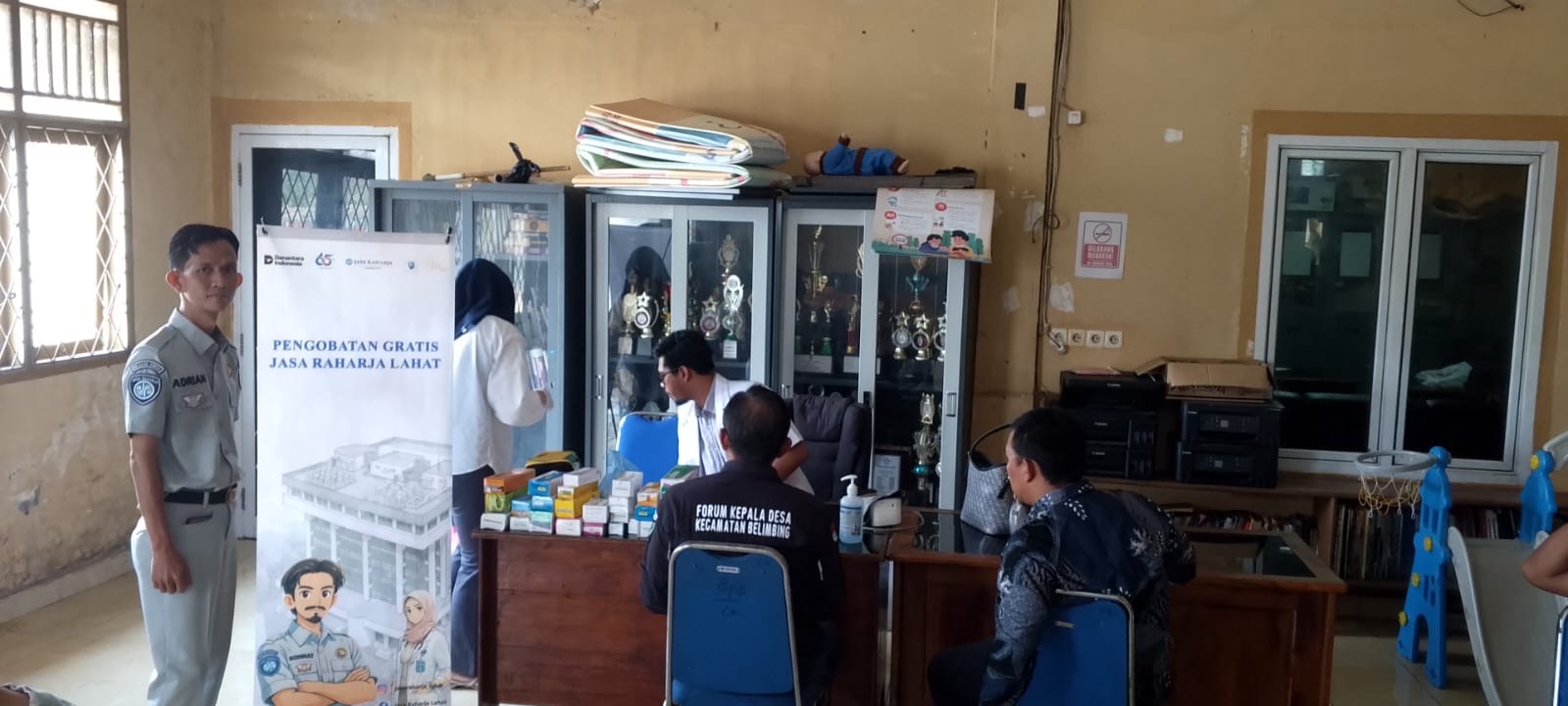 Jasa Raharja Lahat Laksanakan MUKL di Desa Cinta Kasih, Kecamatan Gunung Kembang