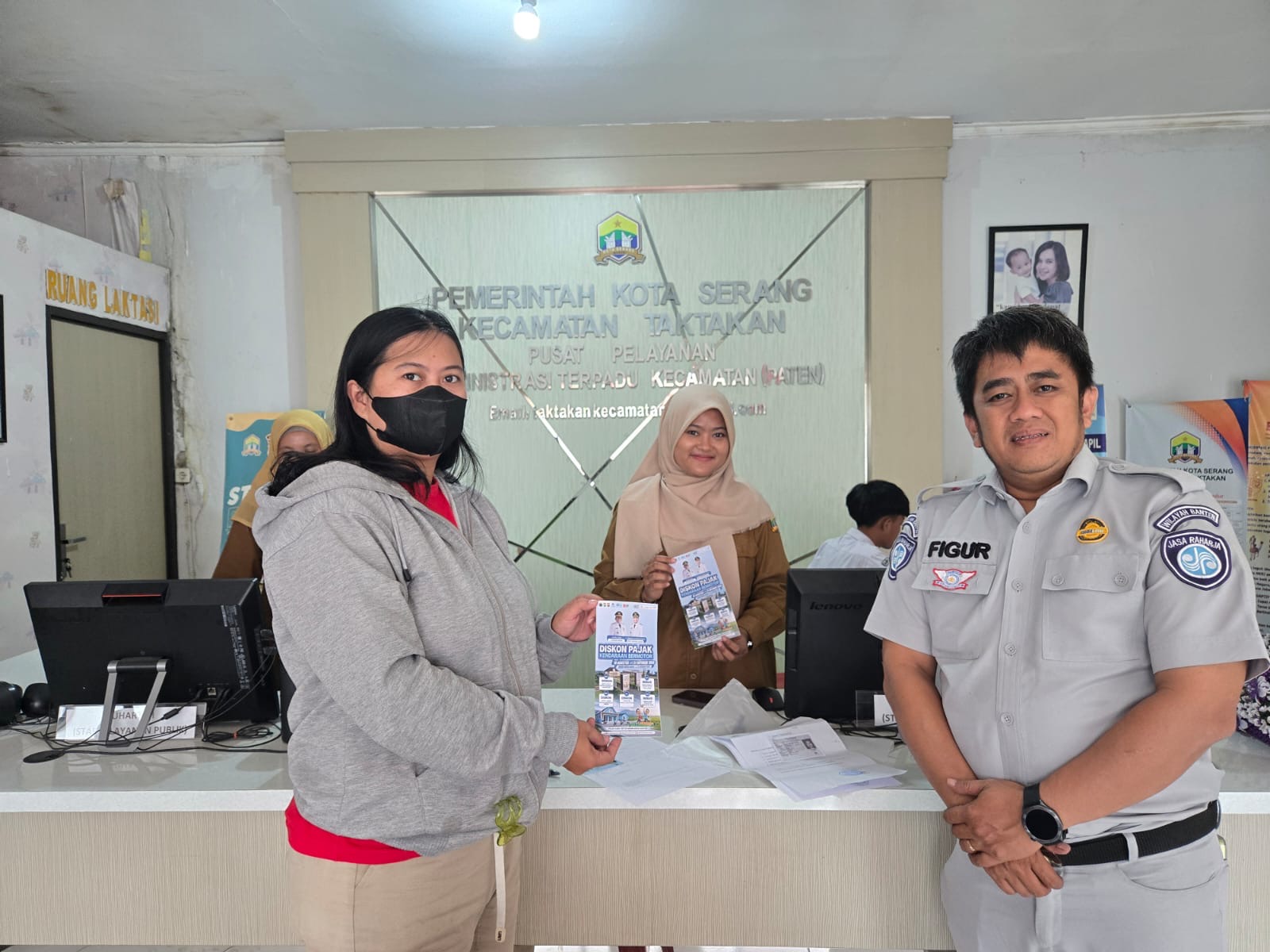 Dekatkan Informasi ke Masyarakat, Jasa Raharja Banten Gencarkan Glorifikasi Diskon PKB di Kecamatan Taktakan