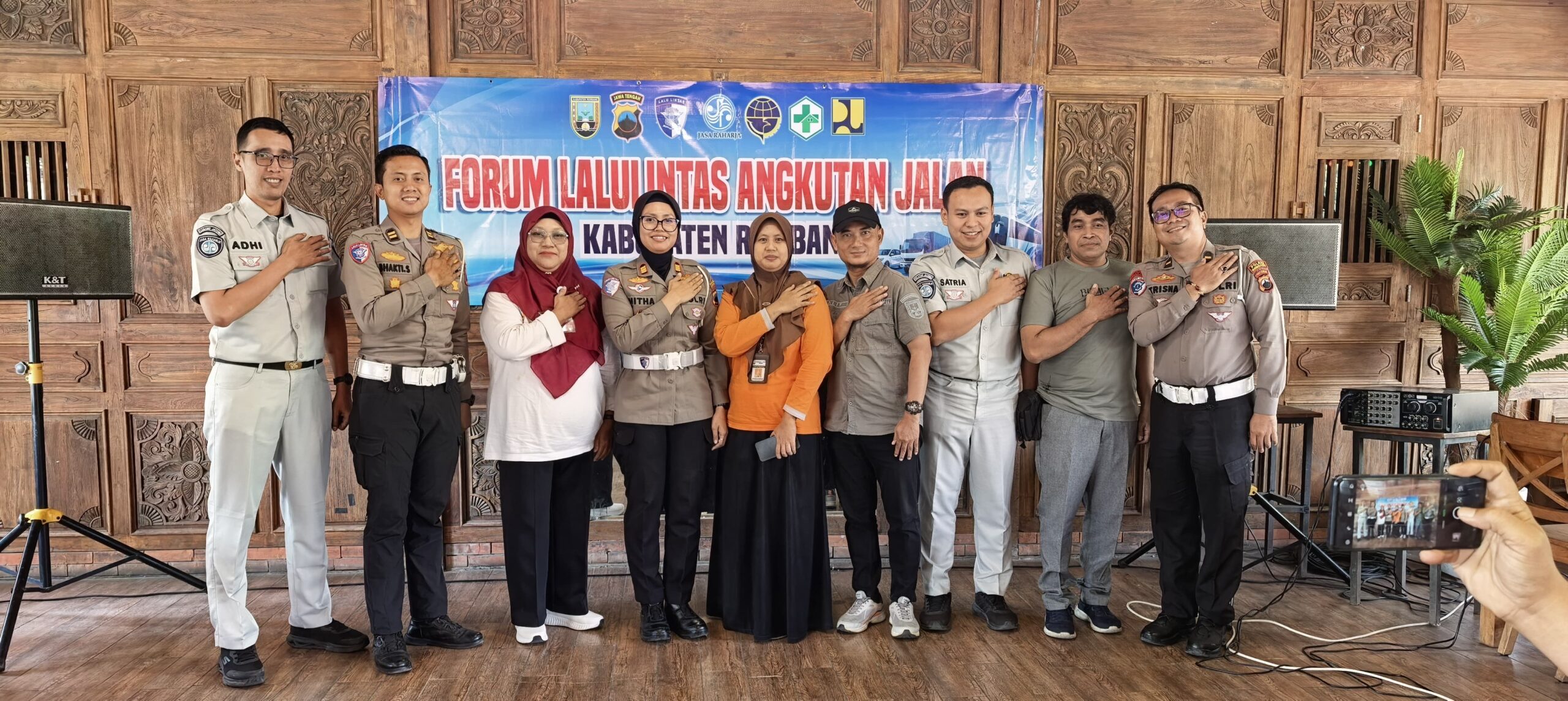 FLLAJ Rembang Bahas Penguatan Keselamatan dan Ketertiban Lalu Lintas Dorong Penanganan Kendaraan Berat, Parkir Sembarangan, Penerangan Jalan hingga Penguatan Golden Period
