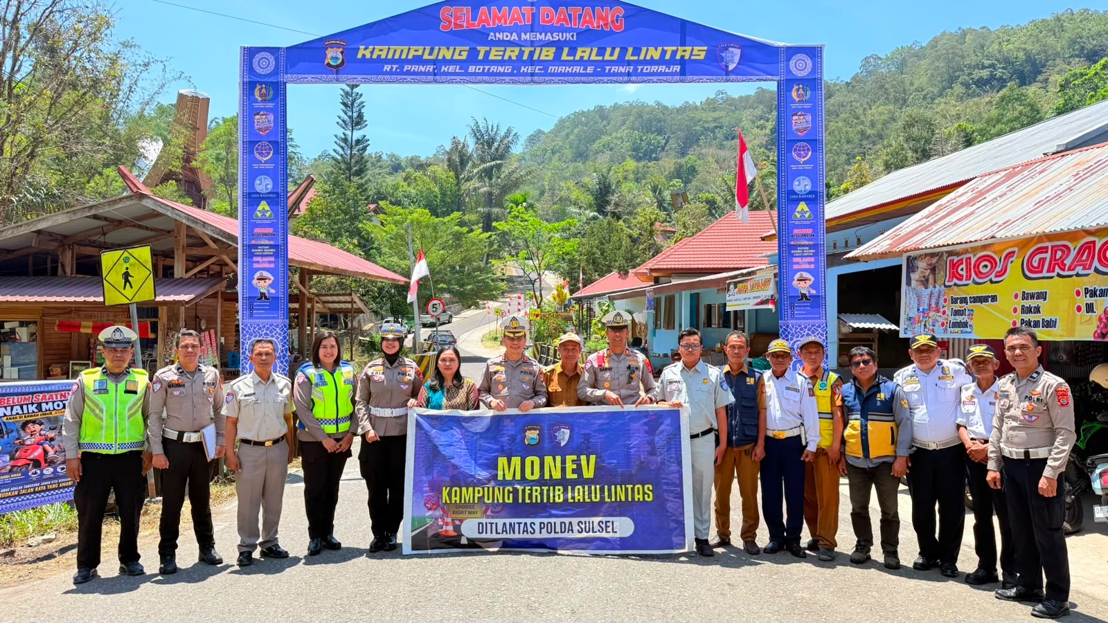 Jasa Raharja Palopo Dorong Terwujudnya Kampung Tertib Berlalu Lintas sebagai Upaya Meningkatkan Keselamatan Masyarakat