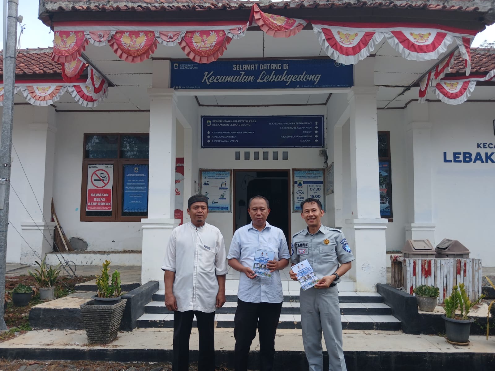 Kecamatan Lebak Gedong Dikunjungi Tim Pembina Samsat Rangkasbitung