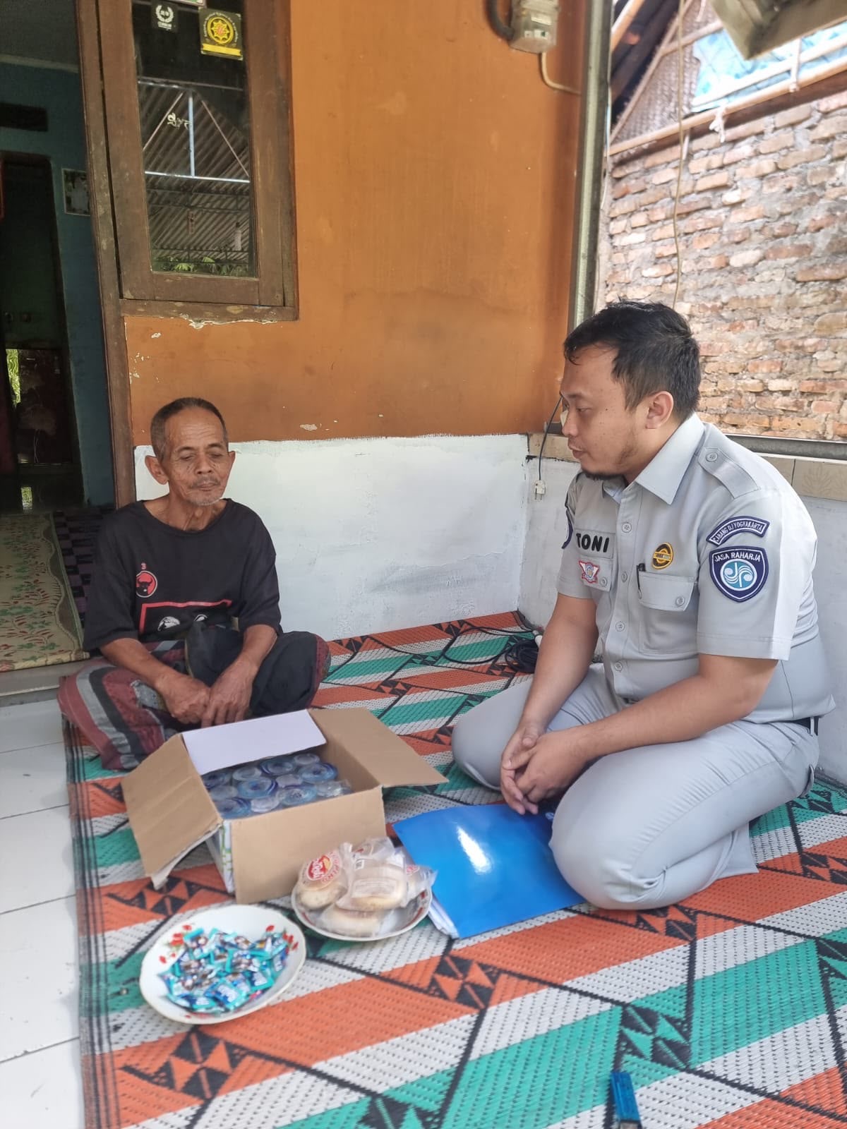 Jasa Raharja Dampingi Ahli Waris Korban Kecelakaan di Bantul