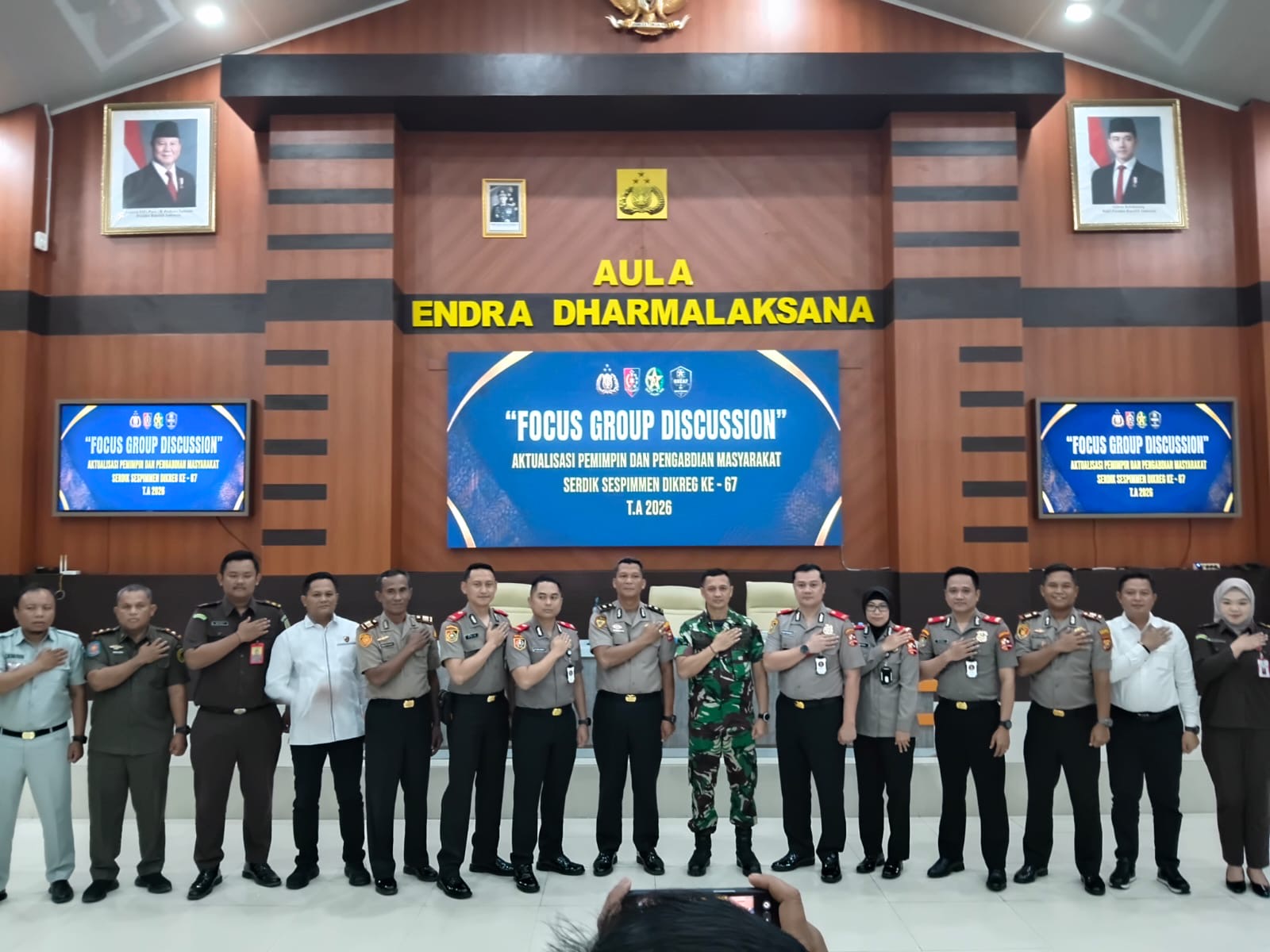 Jasa Raharja Bengkulu Hadiri FGD Aktualisasi Sespimmen Dikreg ke-67 di Polresta Bengkulu