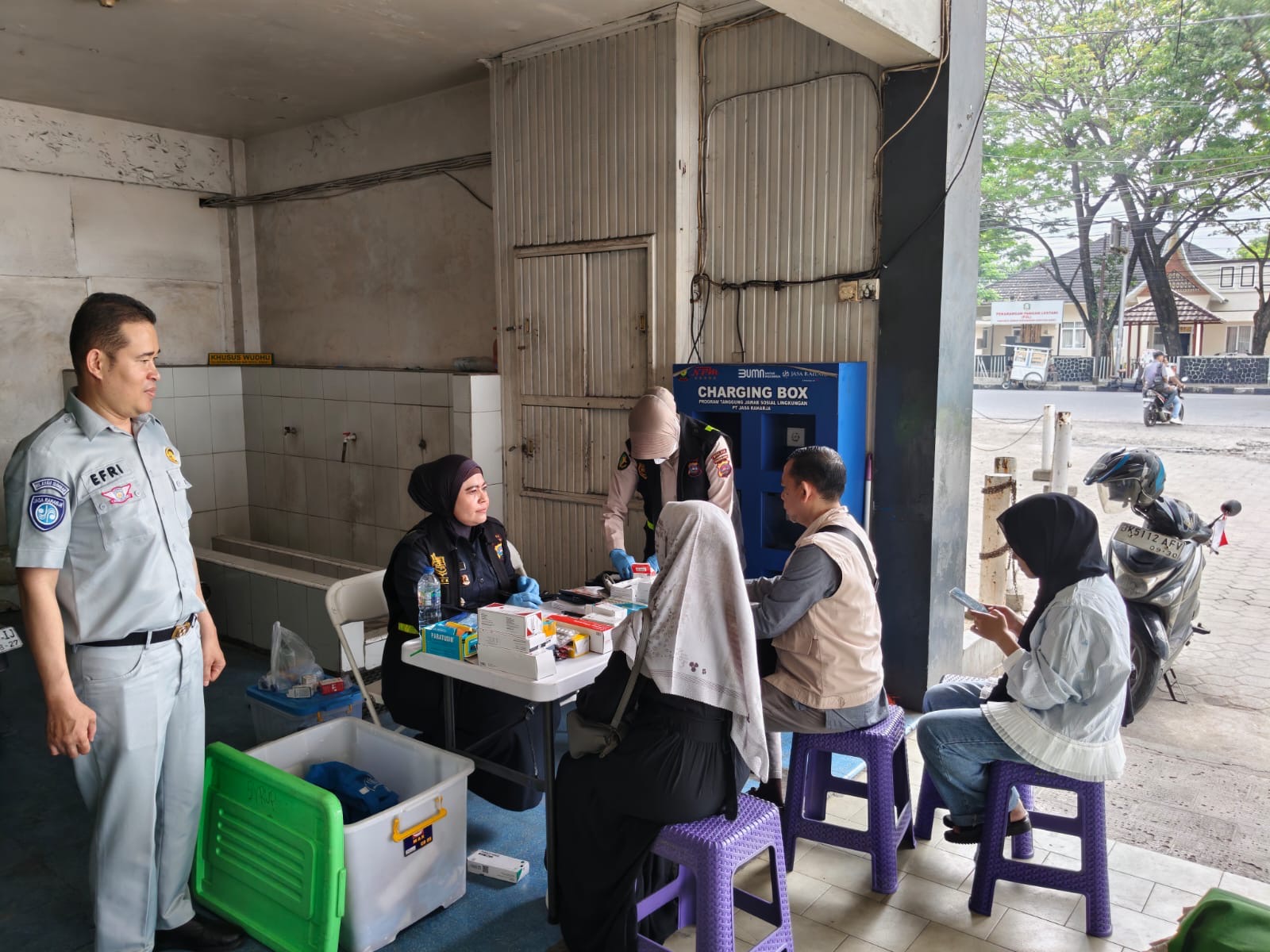 Jasa Raharja Sumbar Bersama Bidokes Polda Sumbar Gelar MUKL dan PPGD di PT NPM
