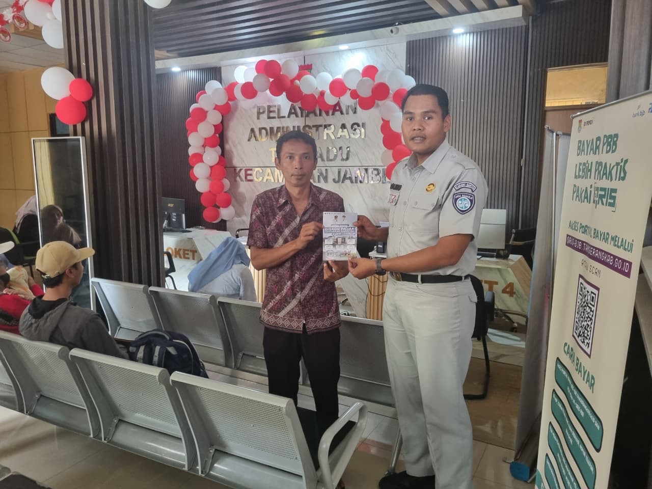 Kecamatan Jambe dan Jasa Raharja Tangerang Perkuat Sosialisasi Program Diskon Pajak Kendaraan Bermotor