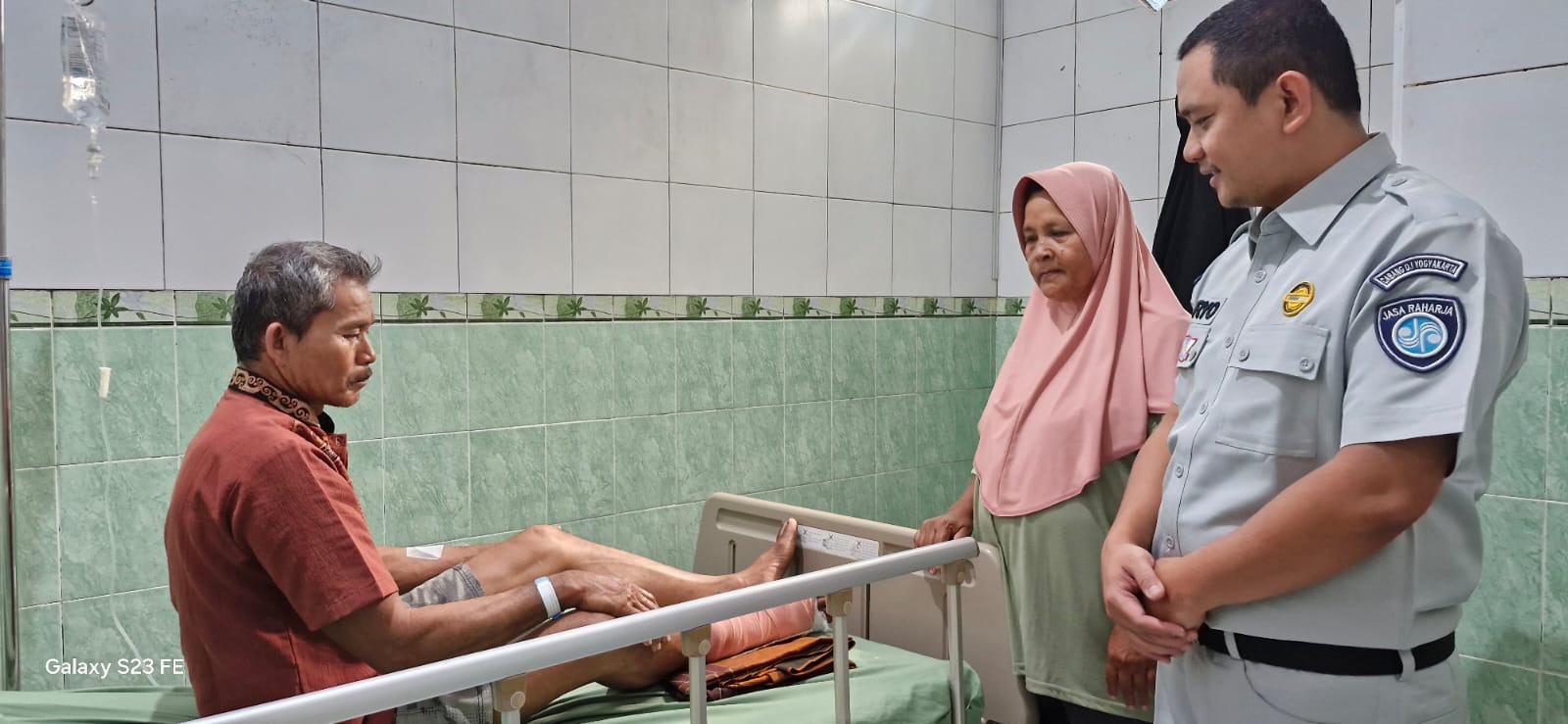 Jasa Raharja Jemput Bola ke RS Rizki Amalia Medika, Pastikan Korban Laka Lantas Mendapat Pelayanan Optimal
