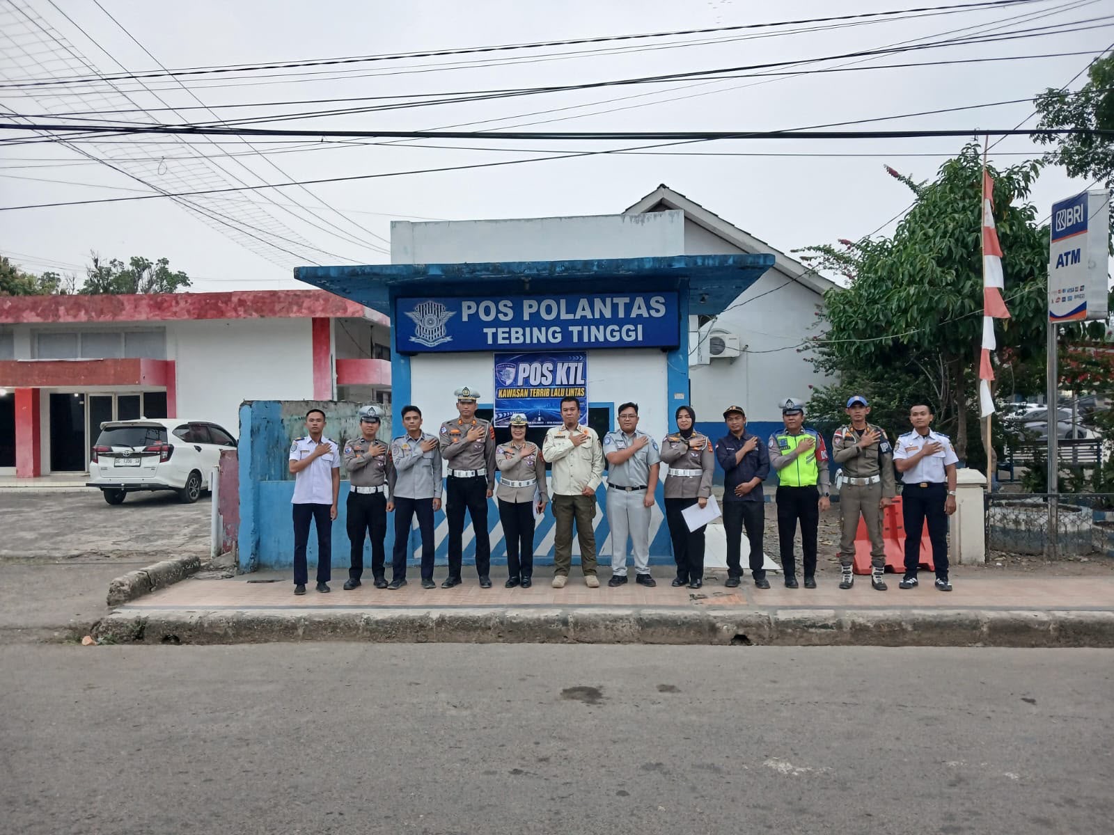 PT Jasa Raharja Dukung Kegiatan Peninjauan Kawasan Tertib Lalu Lintas di Kabupaten Empat Lawang