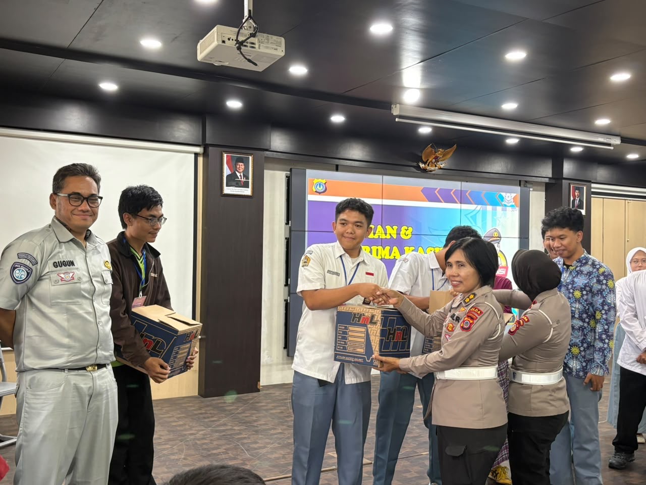 Jasa Raharja dan Ditlantas Polda DIY Gerakkan Mahasiswa FT UGM Jadi Pelopor Keselamatan Berlalu Lintas