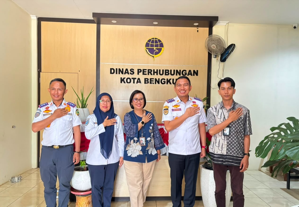 Jasa Raharja Bengkulu Kunjungi Dishub Kota Bengkulu, Bahas Penguatan Keselamatan Transportasi