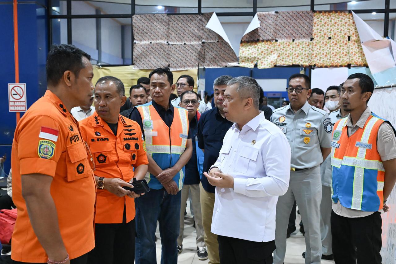 Pastikan Pelayanan Maksimal, Dirut dan Dirops Jasa Raharja Tinjau Langsung Penanganan Korban KM Virgo Transport 8