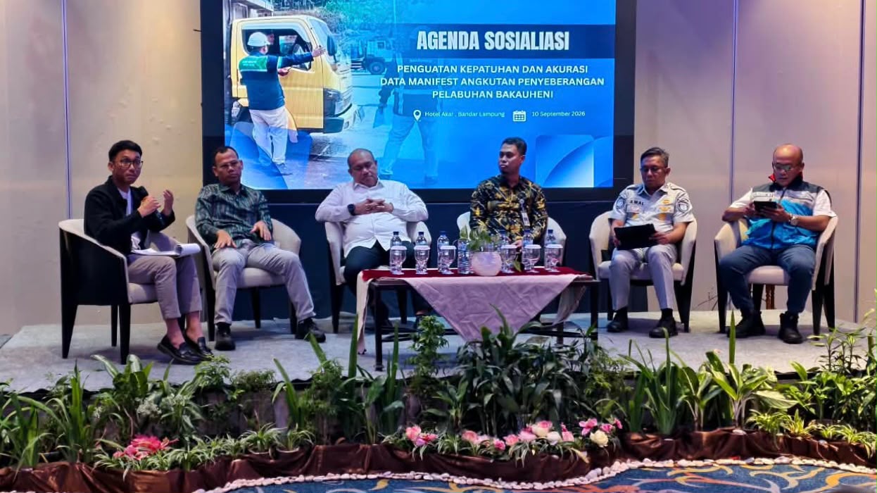 Perkuat Tertib Administrasi, Jasa Raharja Wilayah Lampung Dorong Akurasi Manifest Angkutan Penyeberangan