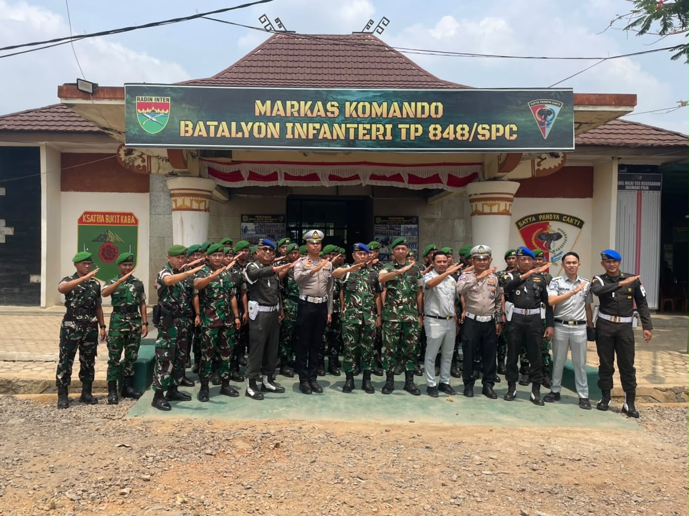 Jasa Raharja Perkuat Edukasi Keselamatan Berlalu Lintas bagi Personel TNI di Lampung Tengah
