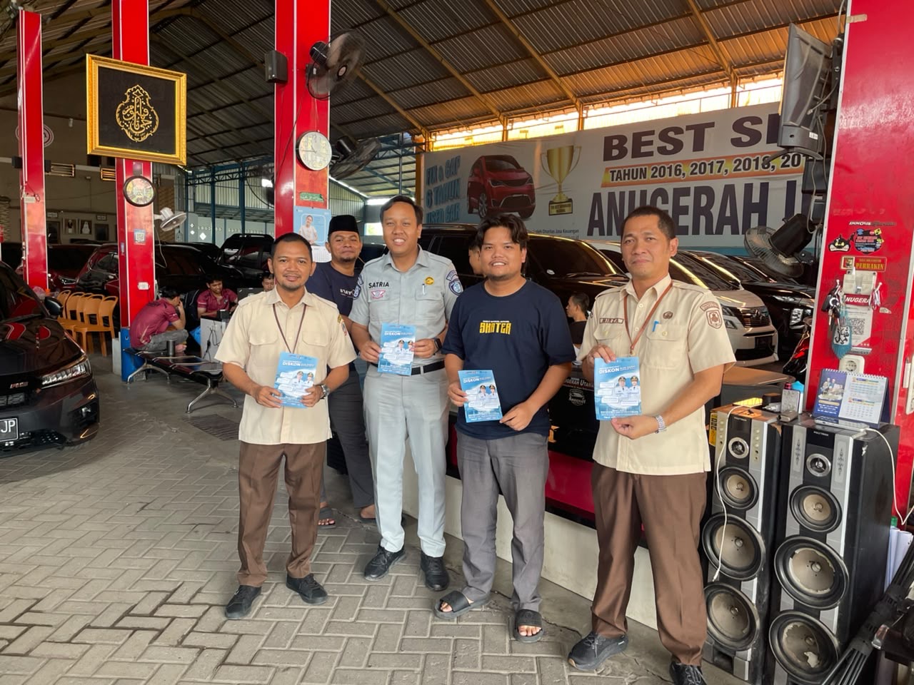Tim Pembina Samsat Banjarmasin I Sasar Dealer Mobil, Perluas Informasi Relaksasi Pajak 2026