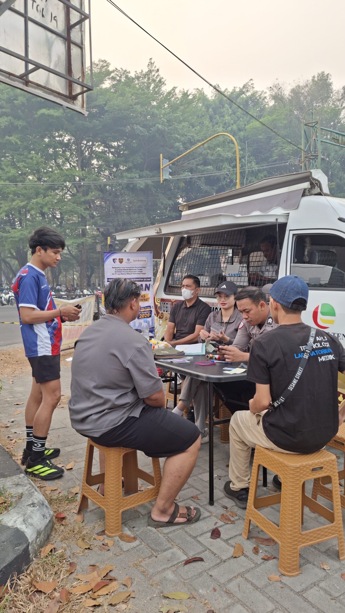Jasa Raharja Dekatkan Layanan Samsat Keliling kepada Masyarakat Palangka Raya