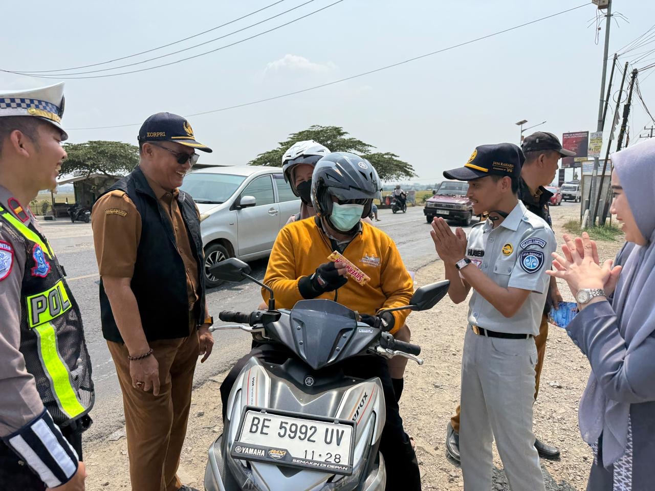 Samsat Menyapa, Jasa Raharja Dorong Masyarakat Taat Pajak dan Tertib Berlalu Lintas