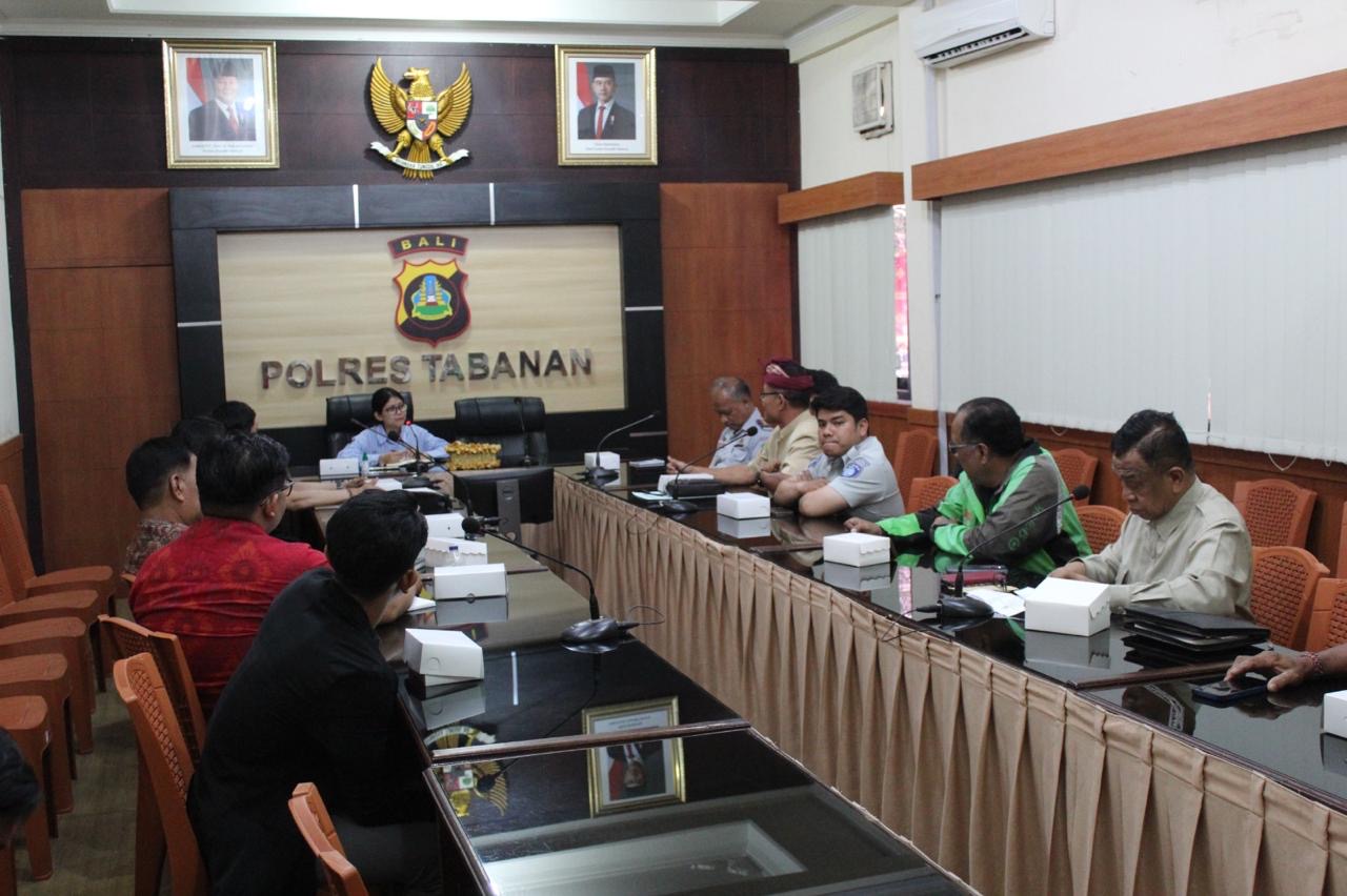 Membaca Dinamika di Wilayah Tabanan,Jasa Raharja Hadiri FGD Tim Puslitbang Polri