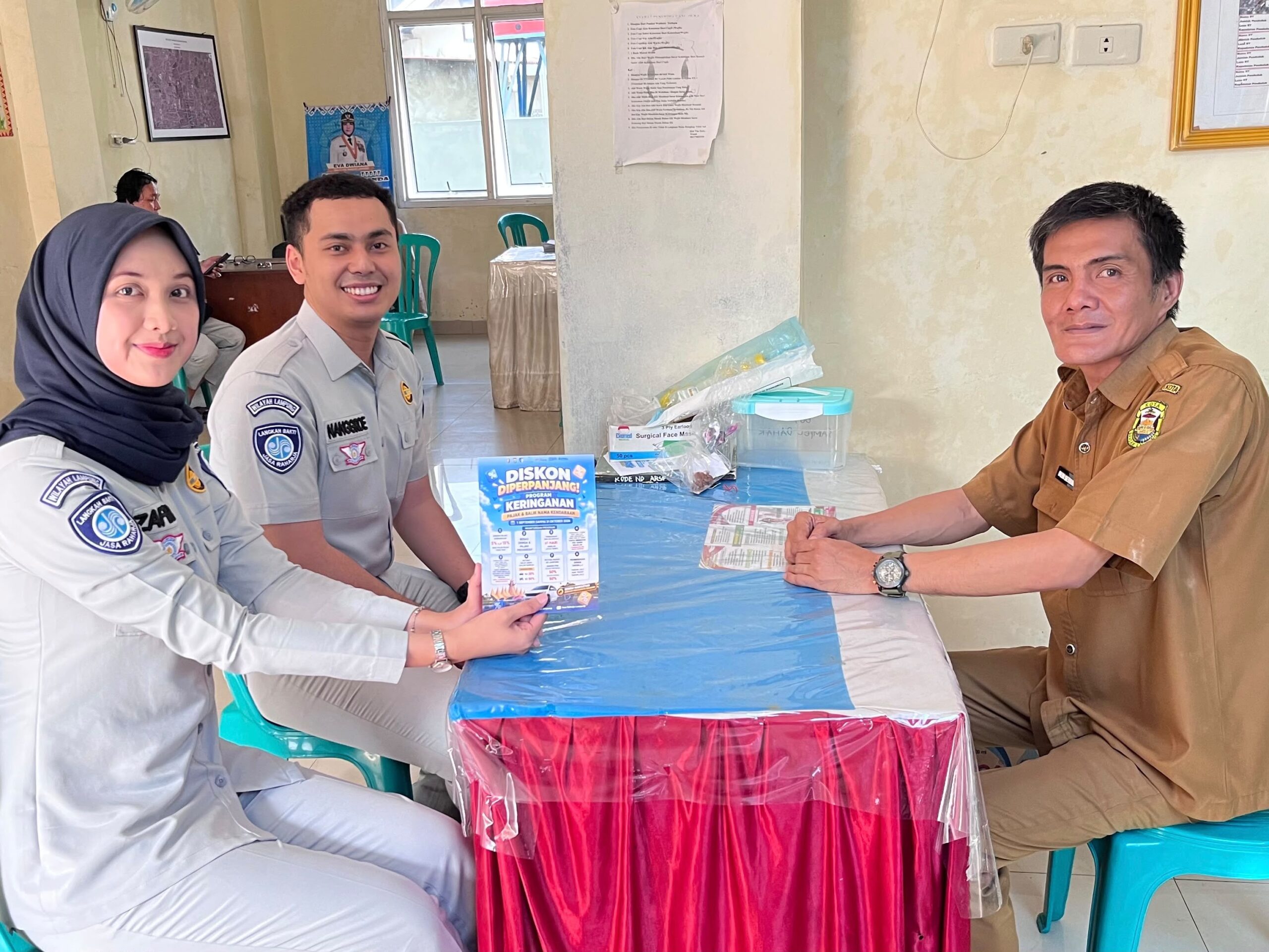 Jasa Raharja Intensifkan Edukasi Relaksasi Pajak Kendaraan Sasar Masyarakat Sukarame