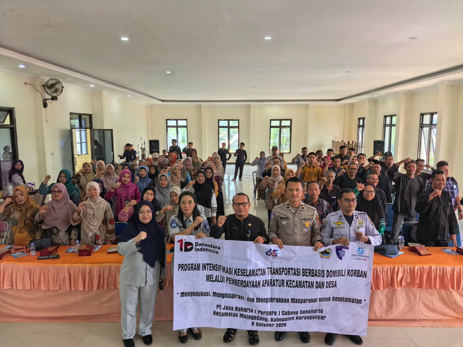 Jasa Raharja Gandeng Satlantas dan Dishub Karanganyar, Dorong Aparatur Desa Jadi Penggerak Keselamatan Lalu Lintas