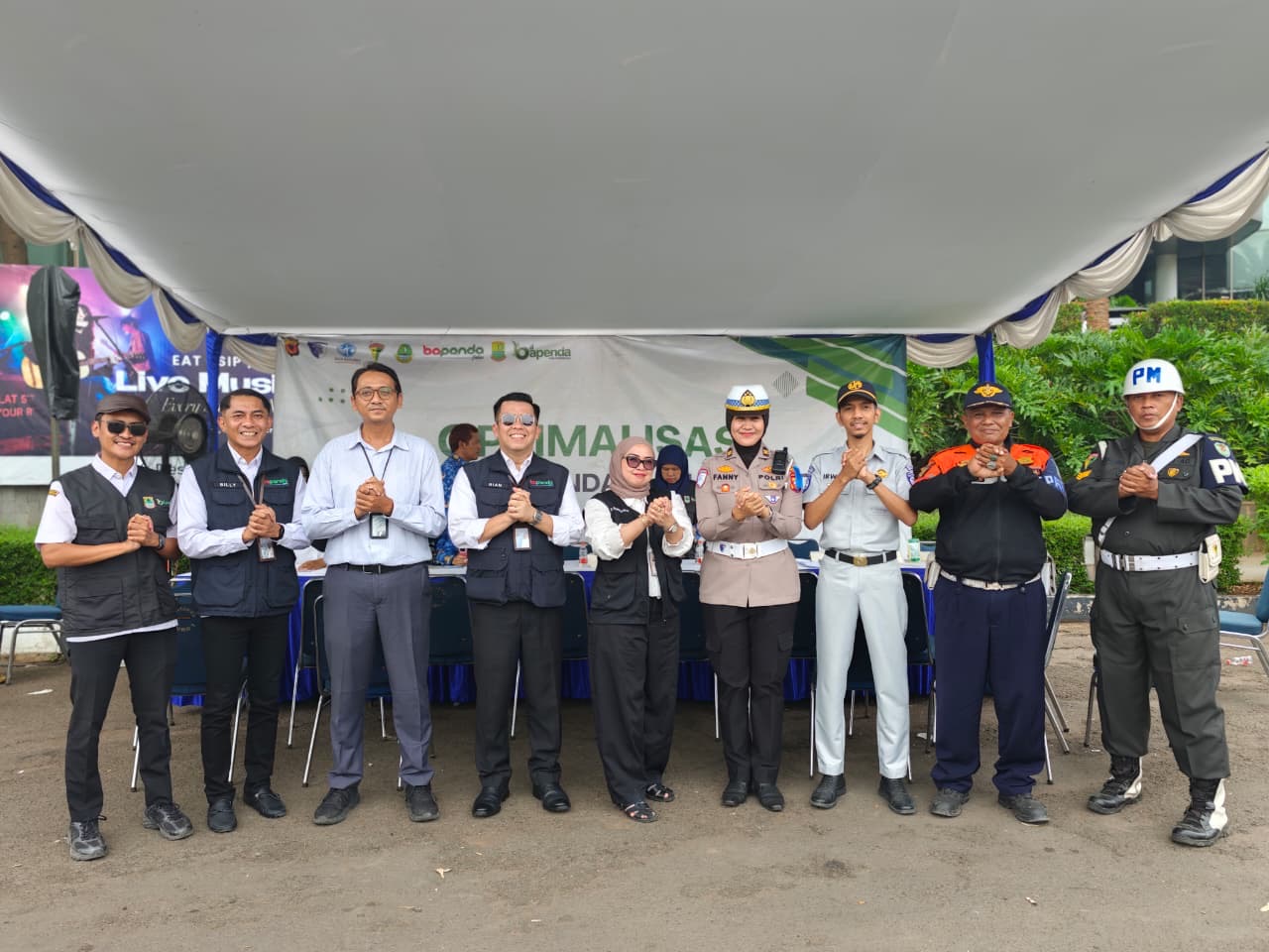 Operasi Gabungan Kepatuhan Pembayaran Pajak Kendaraan Hari Ke 2 Di Kabupaten Karawang