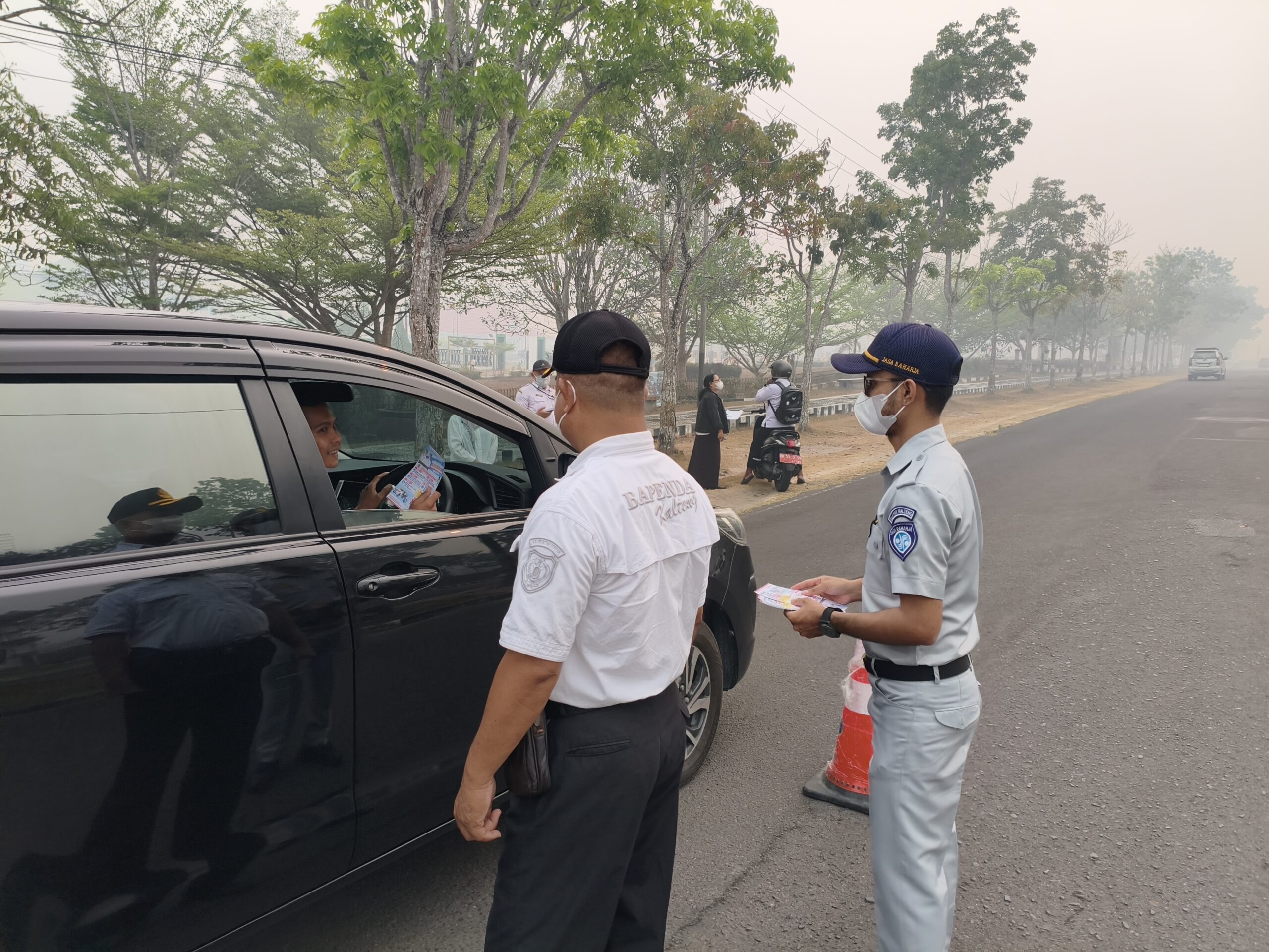 Jasa Raharja Kalteng dan Tim Pembina Samsat Sukamara Sosialisasikan Pembebasan Tunggakan PKB 2026 dan Keselamatan Berlalu Lintas