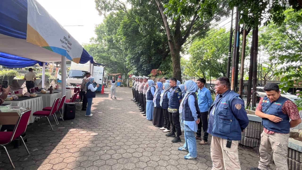 Berikan Kemudahan dan Keuntungan Bagi Wajib Pajak, Kolaborasi Jasa Raharja Bandung Bersama Tim Pembina Samsat Kawaluyaan Gelar Pemeriksaan PKB dan SWDKLLJ