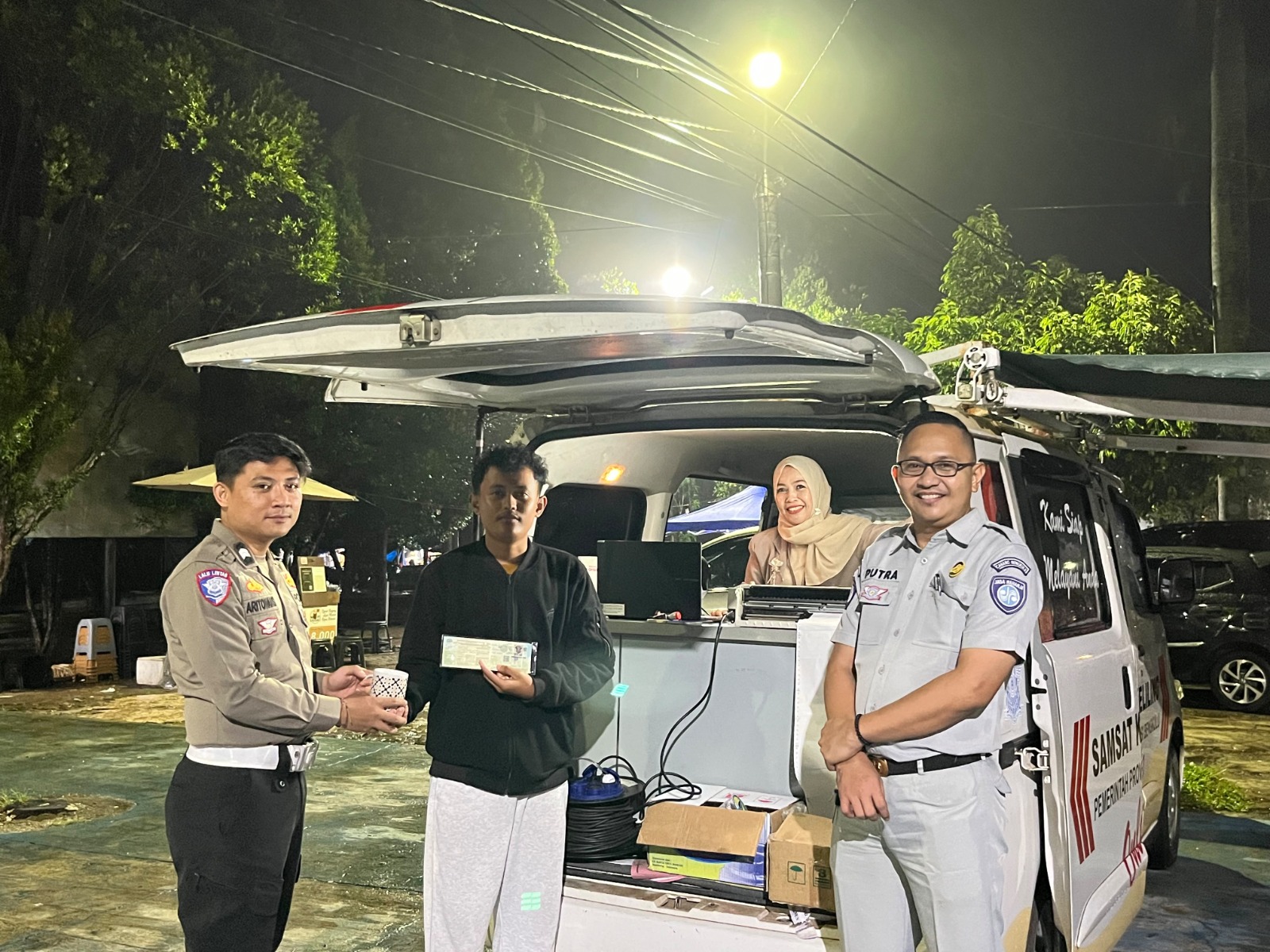 Hadir di Gebyar Semarak Merah Putih Argamakmur, Dekatkan Layanan kepada Masyarakat