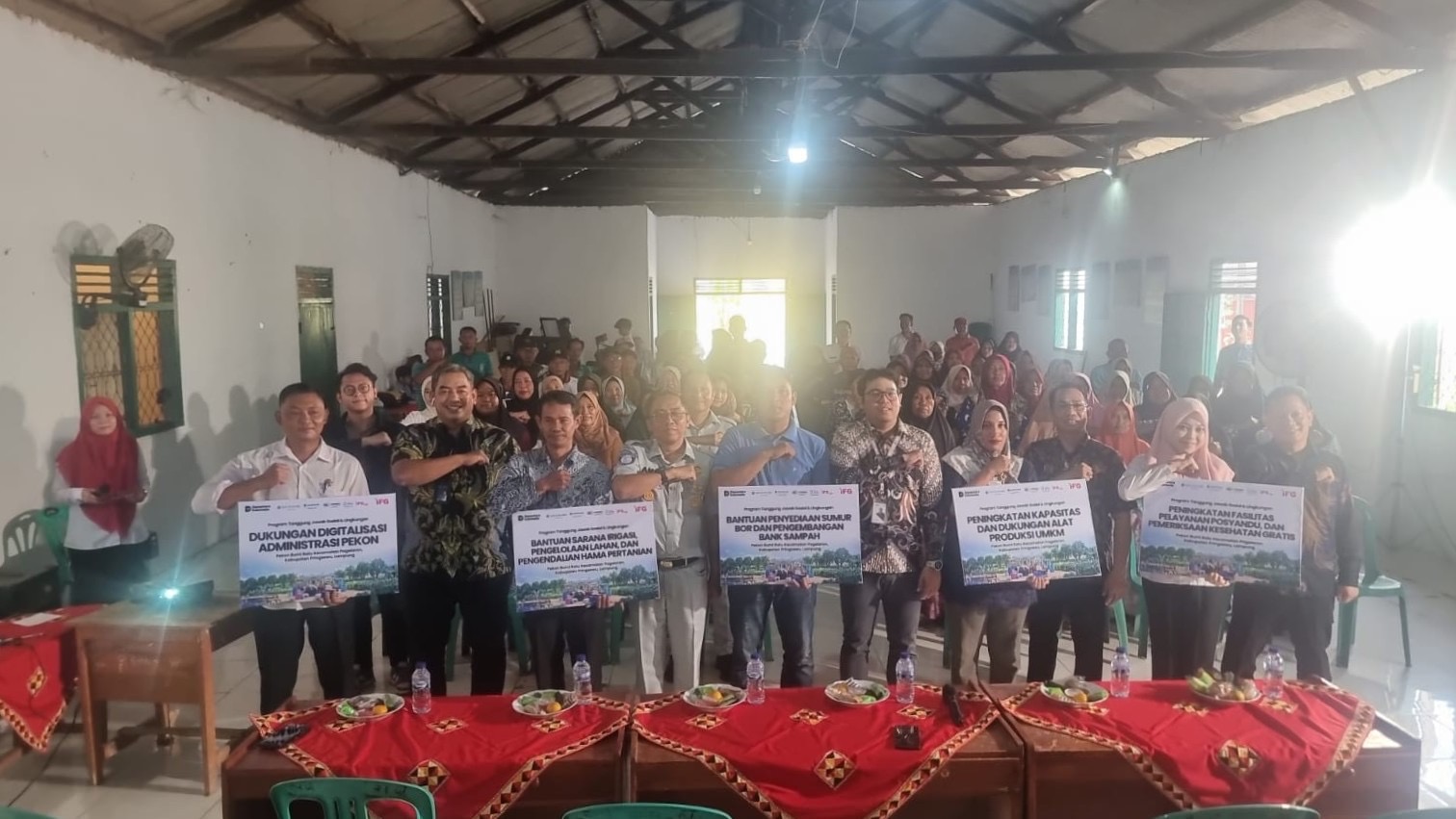 Jasa Raharja Dukung Pengembangan UMKM dan Layanan Kesehatan melalui Klinik Usaha Naik Kelas di Pringsewu