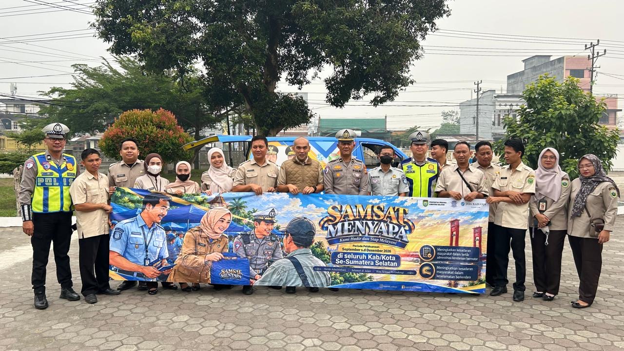 Samsat Lubuklinggau Menyapa, Tingkatkan Kepatuhan Pembayaran Pajak Kendaraan Bermotor