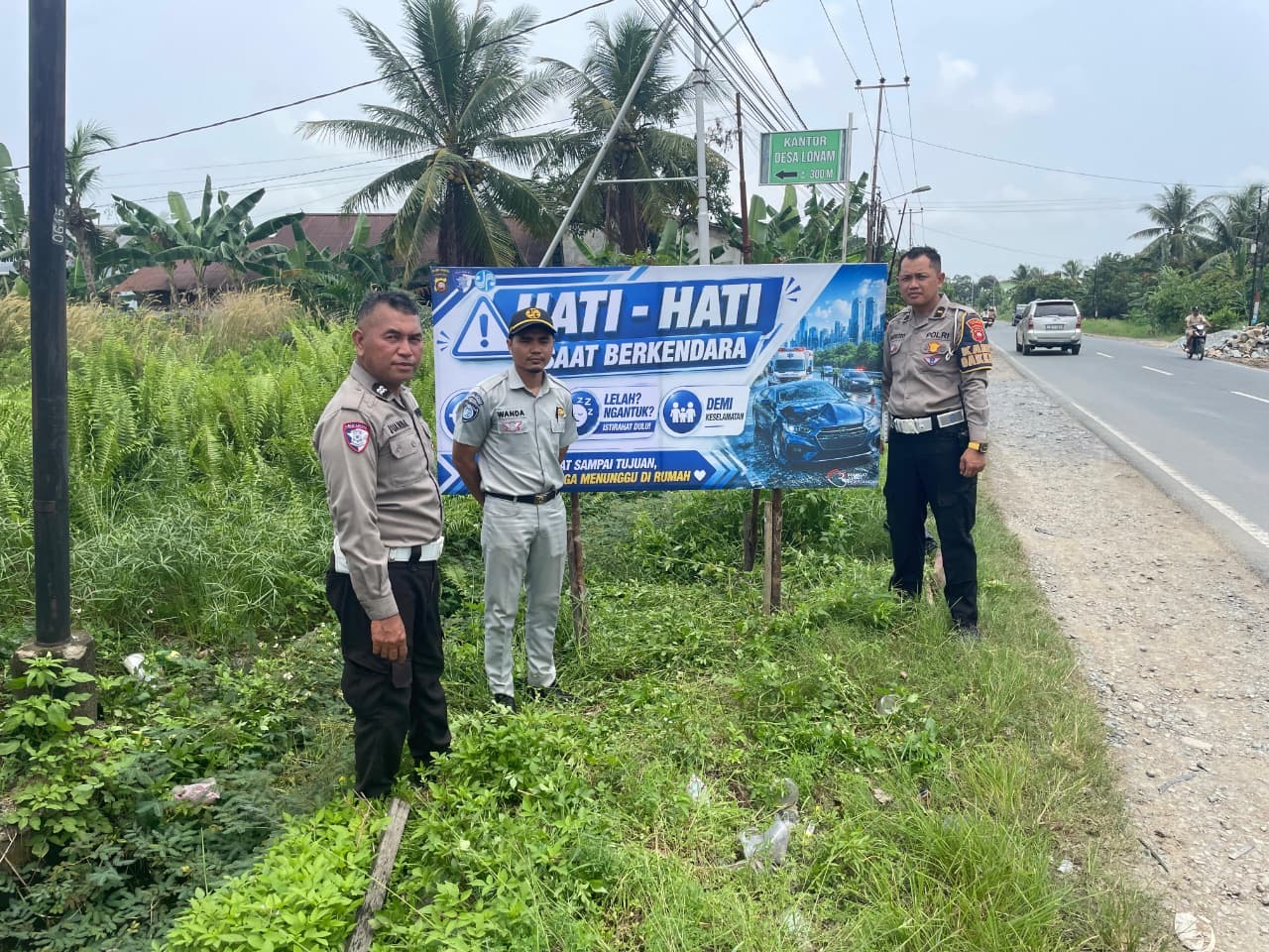 Sasar Lima Kecamatan, Jasa Raharja Singkawang dan Satlantas Polres Sambas Gencarkan Imbauan Keselamatan