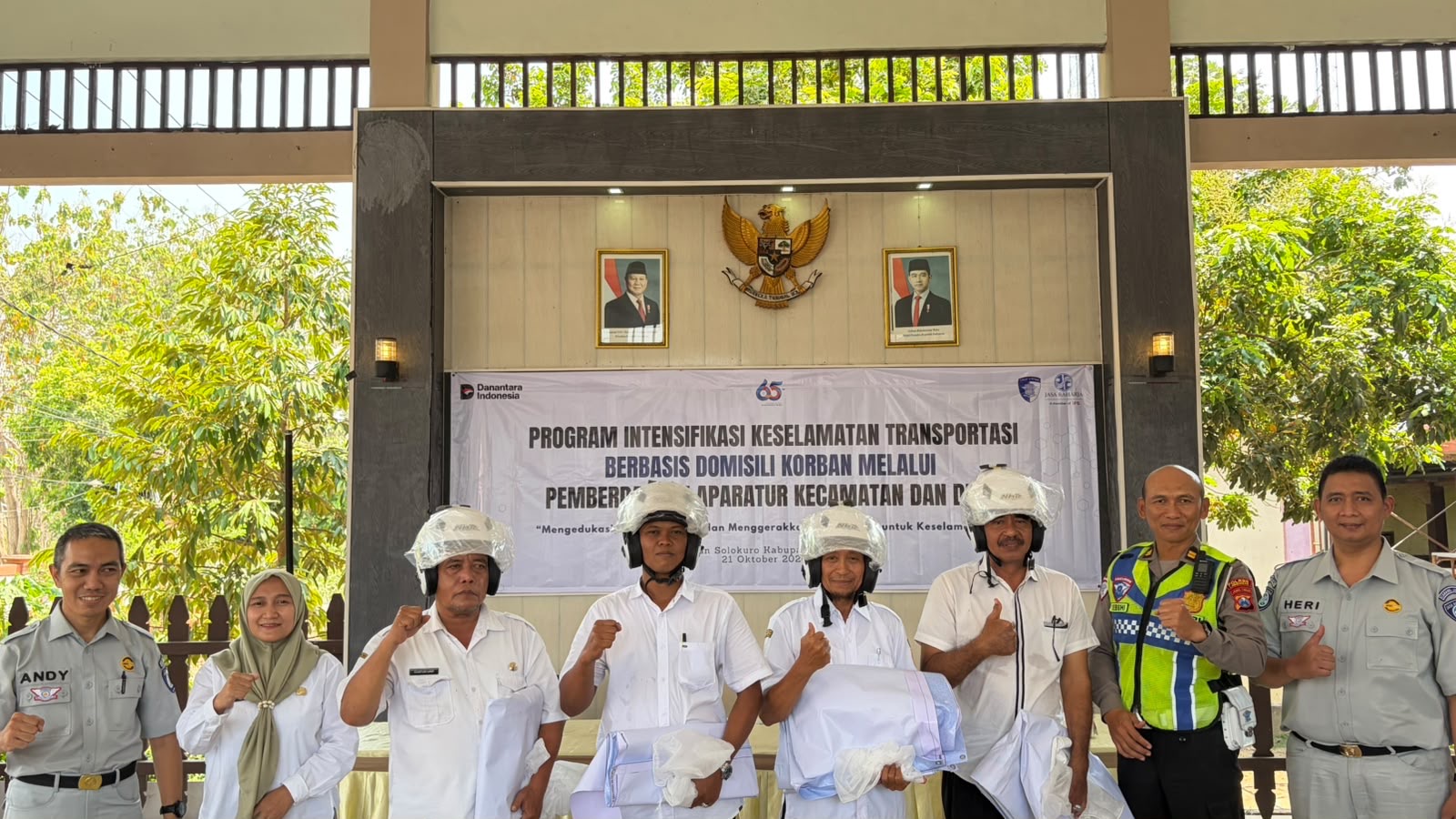 Jasa Raharja Perkuat Sinergi Lintas Sektor untuk Tingkatkan Keselamatan Transportasi di Solokuro