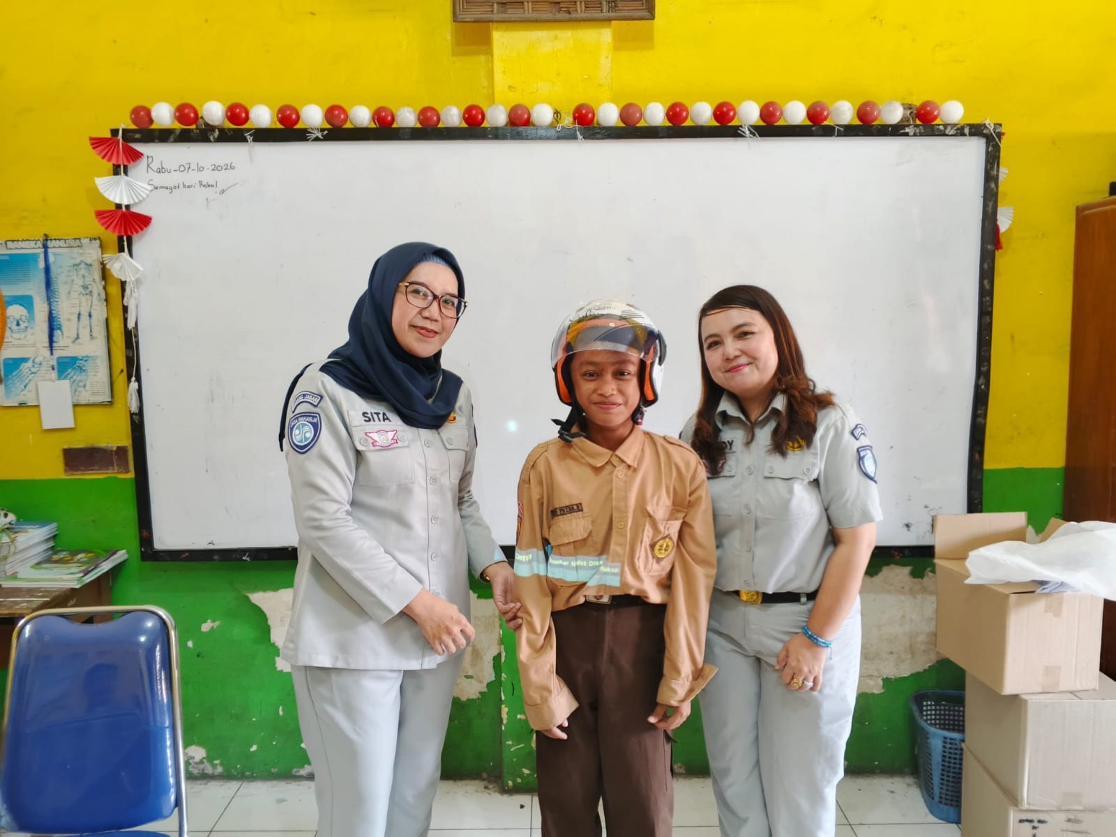 Jasa Raharja Hadir di PO Berlio Bandung, Gelar Pengobatan Gratis dan Edukasi PPGD untuk Tingkatkan Keselamatan Transportasi